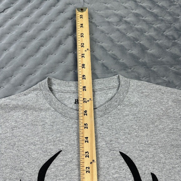 Bone Collector Shirt Mens Medium Gray Long Sleeve Pullover Hunting Crewneck NWT - Picture 7 of 10